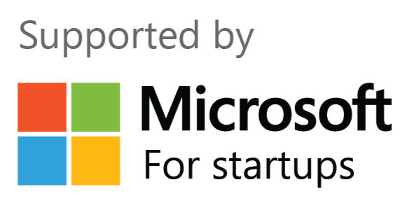 Microsoft for startups supported by Microsoft